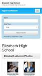 Mobile Screenshot of elizabethhighschool.org